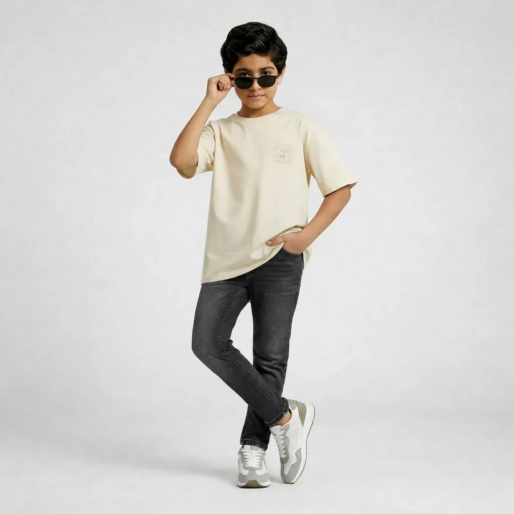 Boy’s jeans slim fit Dark Gray