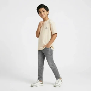 Boy’s jeans slim fit Gray