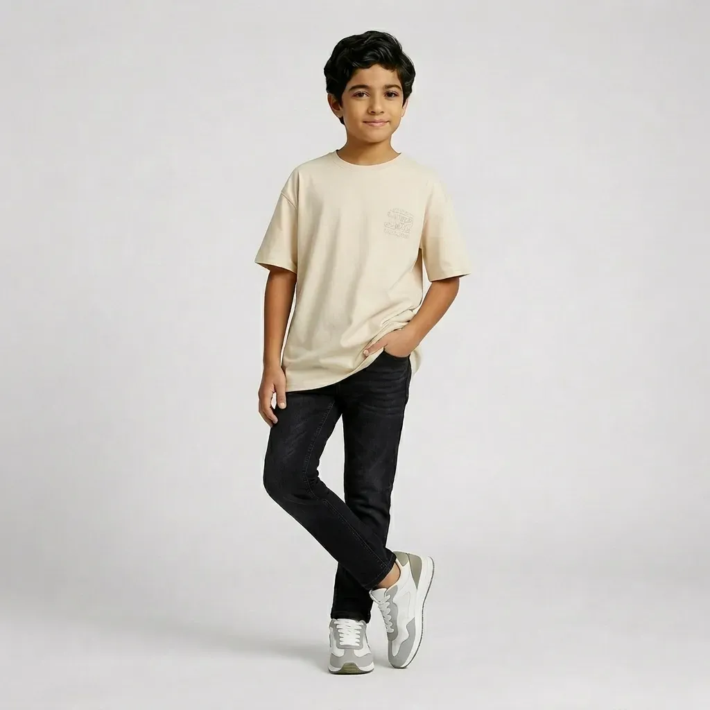 Boy’s jeans slim fit black