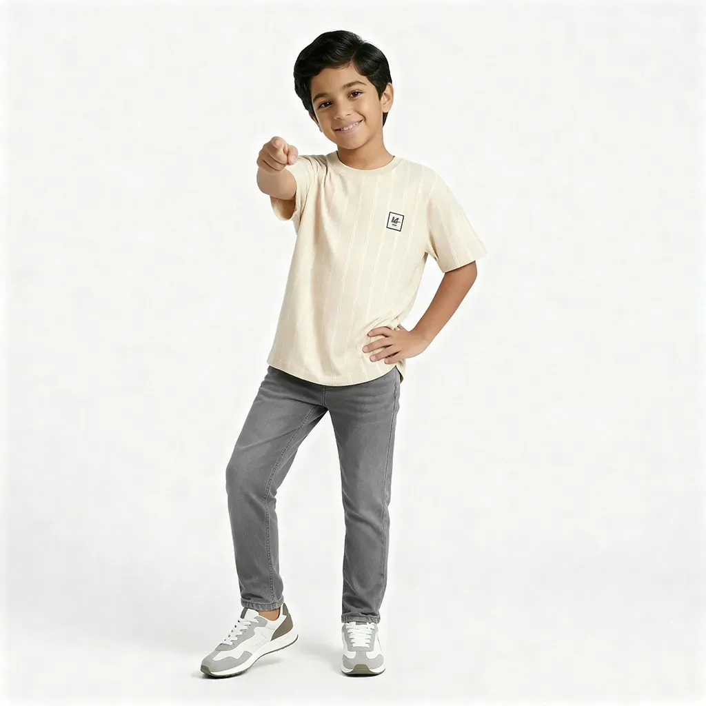 Boy’s jeans slim fit Gray