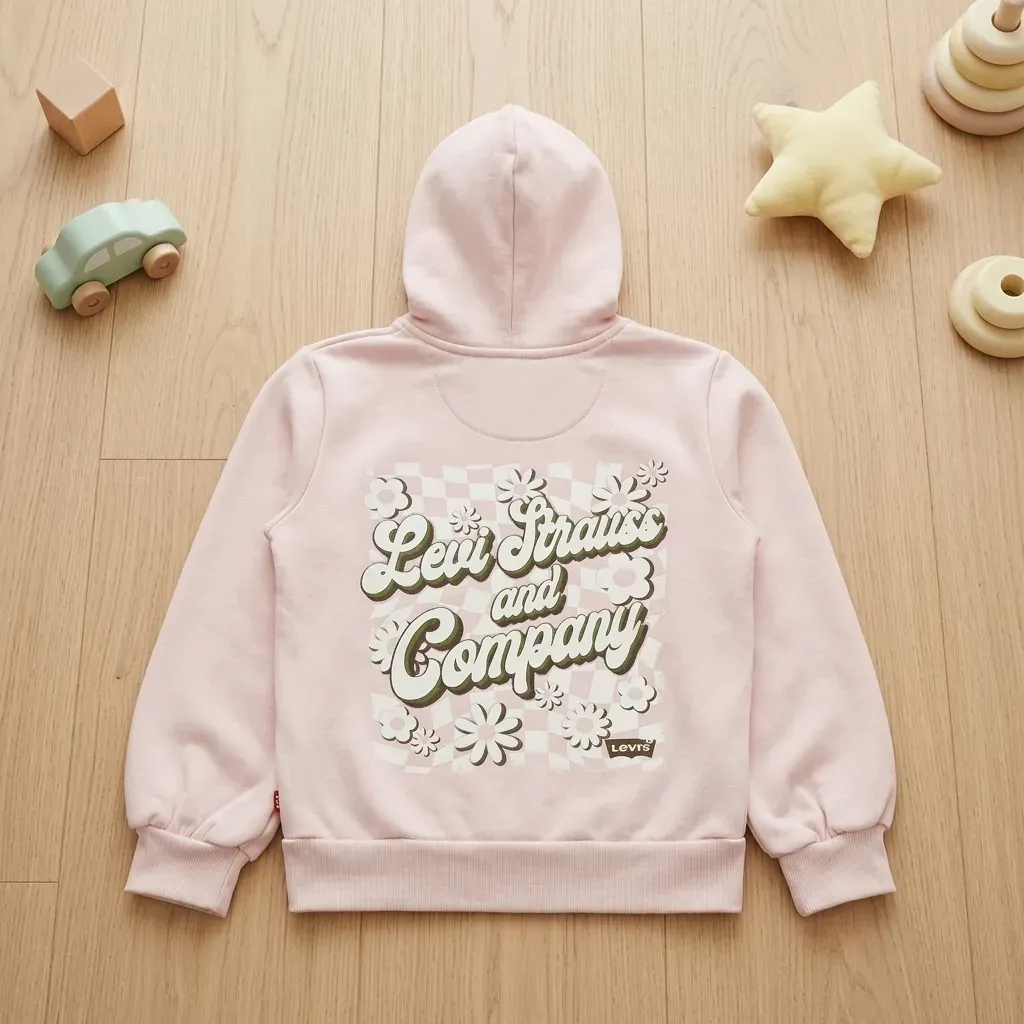 Girls Zip Up Hoodie Soft Cotton Pink Casual Sweet Shirt